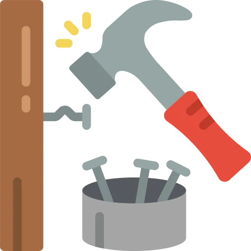 Hammering icon