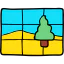 Rule of thirds Symbol 64x64