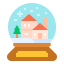 Snow globe icon 64x64