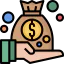 Money bag icon 64x64