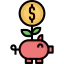 Piggy bank icon 64x64