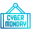 Cyber monday icon 64x64
