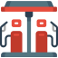 Gasoline station icon 64x64