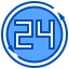 24 hours icon 64x64