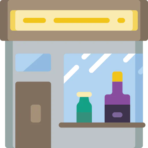 Off license icon