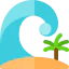 Wave icon 64x64