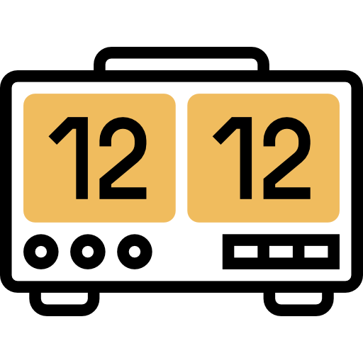 Digital clock icon