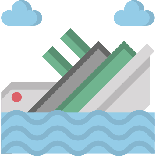 Sinking icon