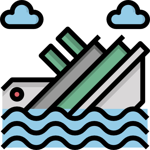 Sinking icon