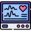 Electrocardiogram ícono 64x64