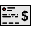 Cheque icon 64x64