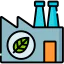 Green factory icon 64x64