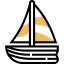 Sailing boat icon 64x64