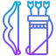 Bow and arrow icon 64x64