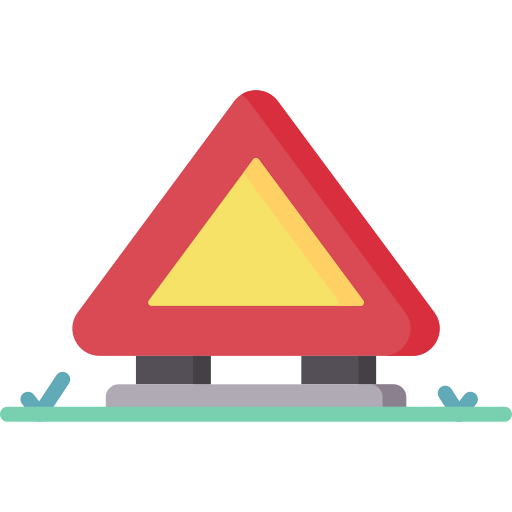 Emergency sign icon