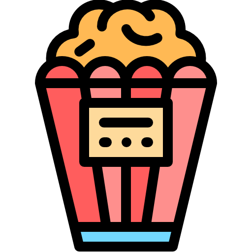 Popcorn icône