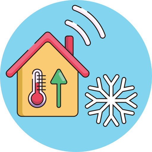 Smart temperature icon