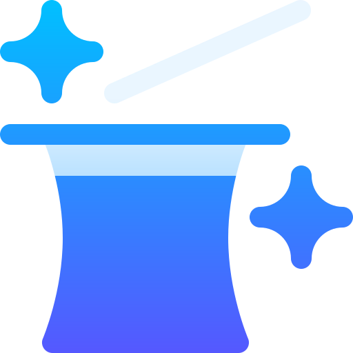 Magic hat icon