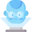 3d hologram ícono 64x64