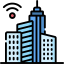 Smart city Ikona 64x64