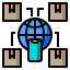 Online shopping icon 64x64