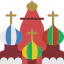Cathedral of saint basil Ikona 64x64