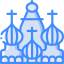 Cathedral of saint basil Ikona 64x64