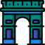 Arc de triomphe icon 64x64