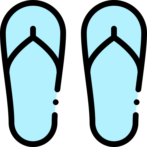 Flip flops icon