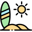 Surfboard icon 64x64