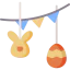 Easter bunny icon 64x64