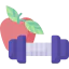 Healthy lifestyle icon 64x64