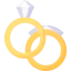 Wedding rings icon 64x64