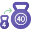 Dumbbells icon 64x64