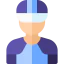 Hockey player icon 64x64