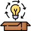 Think out of the box icon 64x64