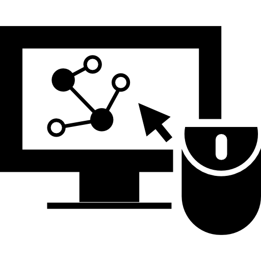 Computer analysis icon