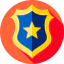 Police badge icon 64x64