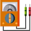 Voltmeter Symbol 64x64