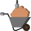 Wheelbarrow icon 64x64
