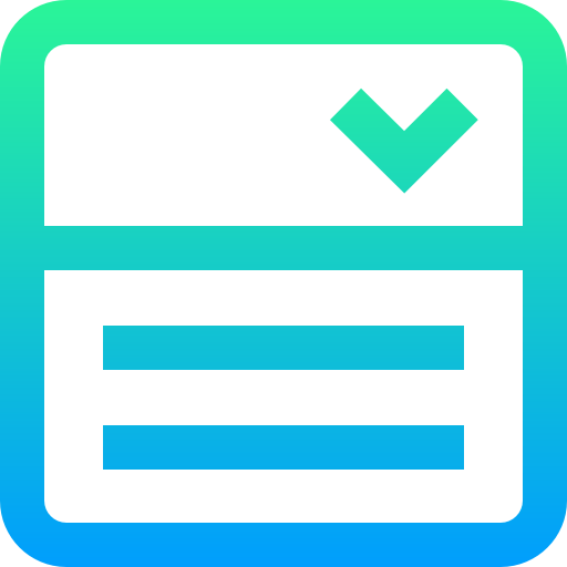 Drop down icon