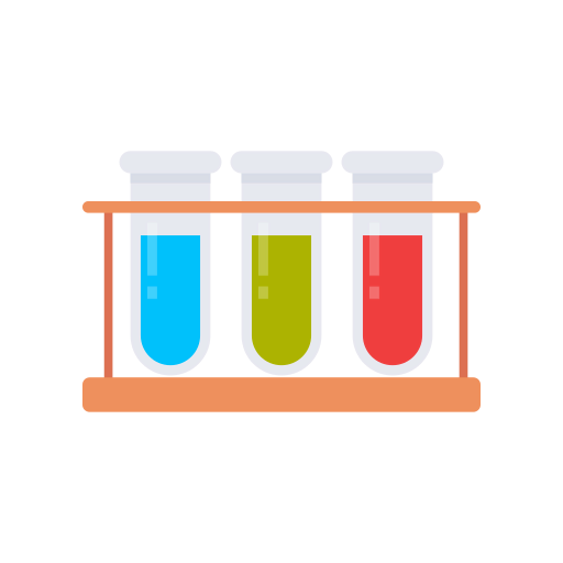 Test tubes icon