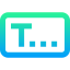 Text box Ikona 64x64