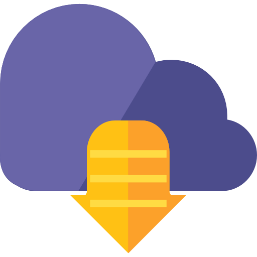 Cloud computing icon