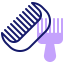 Hair comb icon 64x64