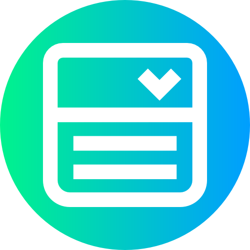 Drop down icon