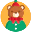 Teddy bear icon 64x64
