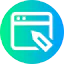 Web design icon 64x64