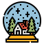 Snow globe アイコン 64x64