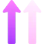 Up arrows アイコン 64x64